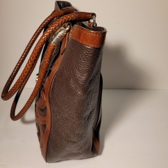 Brighton Special Edition Genevieve Leather Tote Handbag - Picture 15 of 16